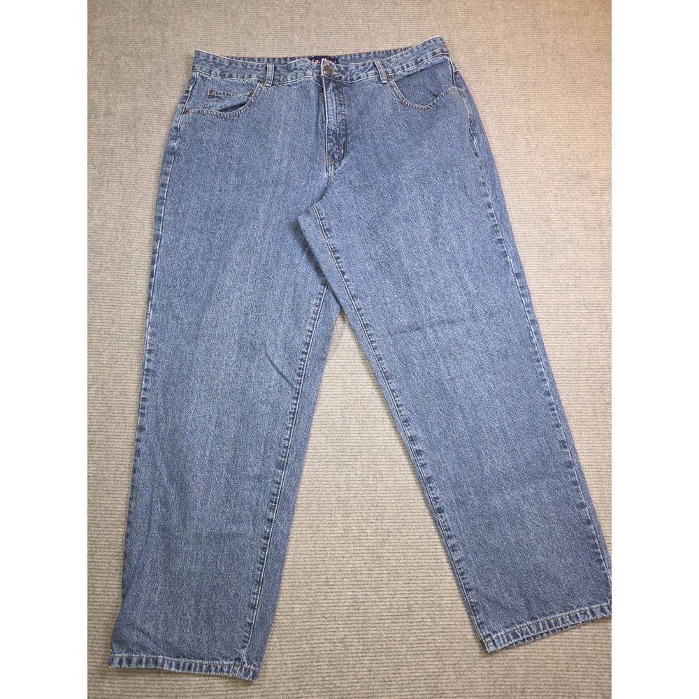 Vintage L.A. Blues Jeans Women's Plus Size 18 Blue Denim High Rise Y2K